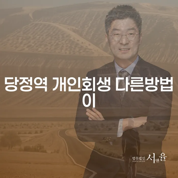 당정역 개인회생 다른방법이